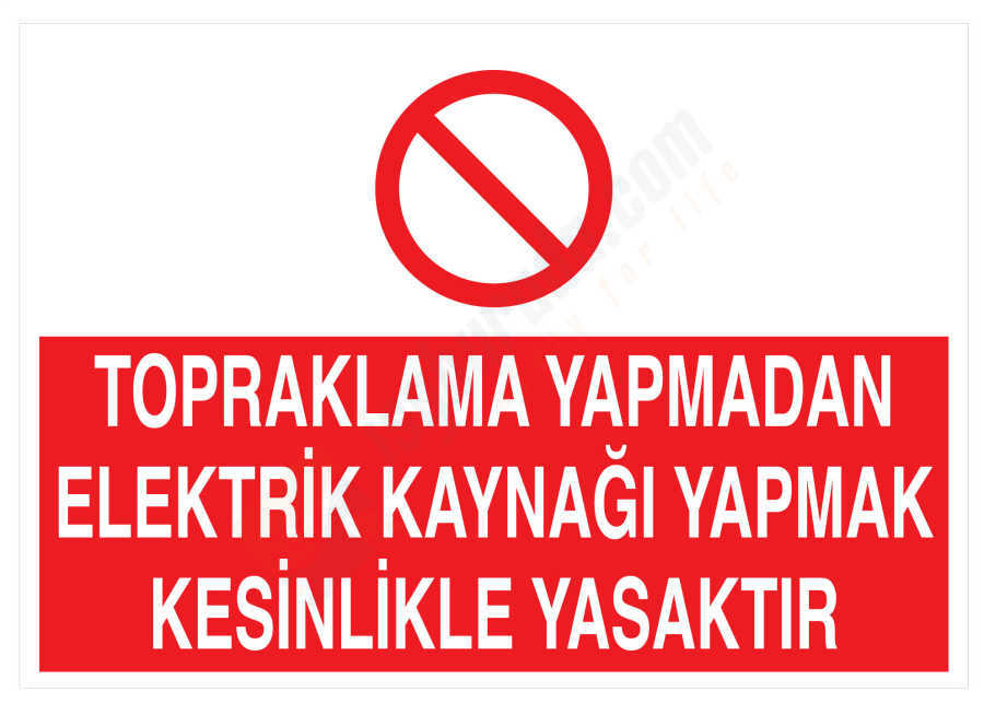 Topraklama Yapmadan Elektrik Kaynağı Yapmak Kesinlikle Yasaktır