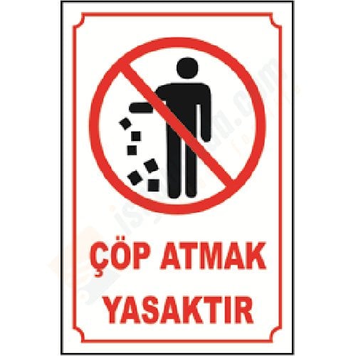 Çöp Atmak Yasaktır