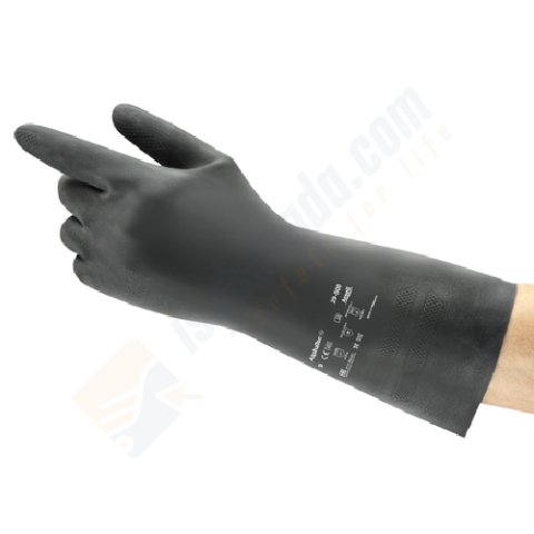 Ansell 29-500 AlphaTec Mekanik Korumalı Antistatik Kimyasal İş Eldiveni
