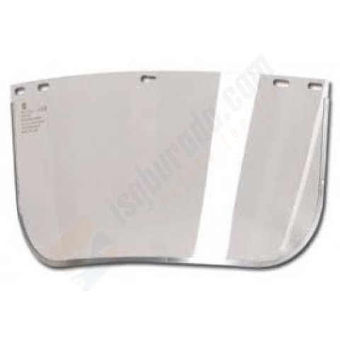 Essafe GE-1251 Yedek Vizör (20x40 cm x 1mm ) Şeffaf - Alüminyum Destekli