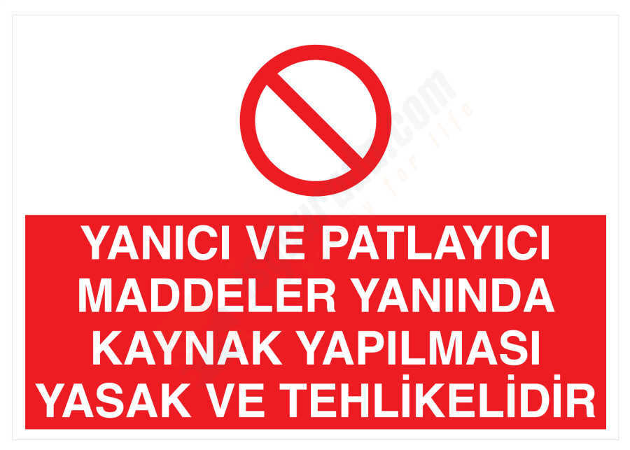 Yanıcı Ve Patlayıcı Maddeler Yanında Kaynak Yapılması Yasak Ve Tehlikelidir