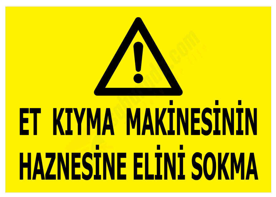 Et Kıyma Makinesinin Haznesine Elini Sokma