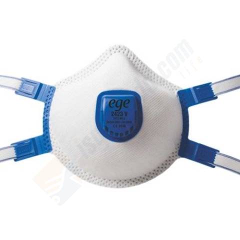 EGE 2423 Ventilli Konik Toz Maskesi FFP2 NR
