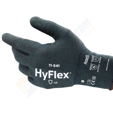 Ansell 11-541 Hyflex Kesilme ve Isı Dirençli İş Eldiven