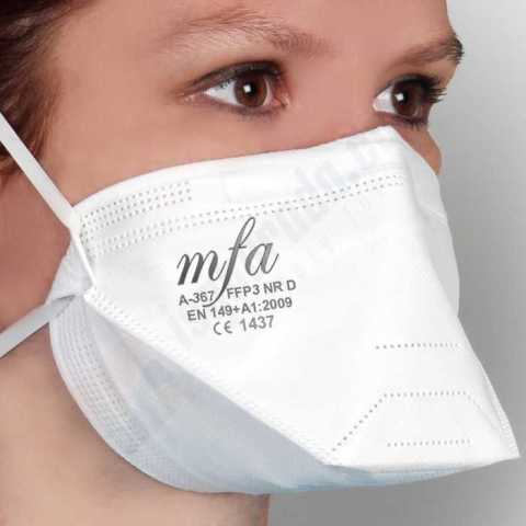 MFA A-367 FFP3 NR Toz Maskesi