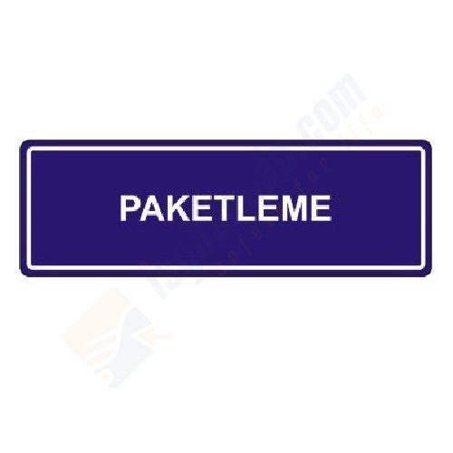 Paketleme Levhası