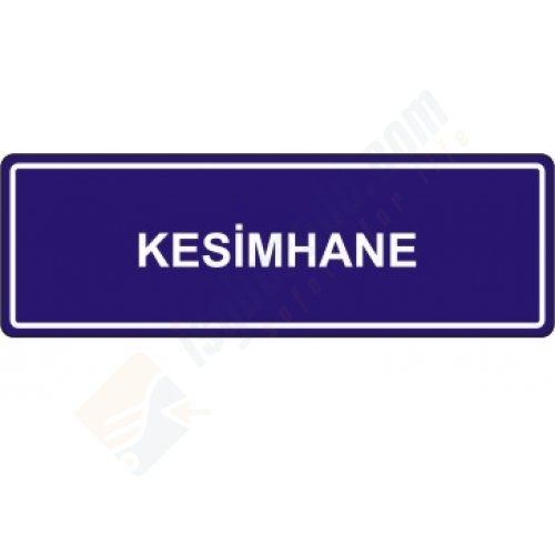 Kesimhane Levhası