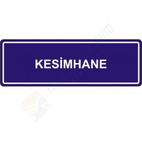 Kesimhane Levhası