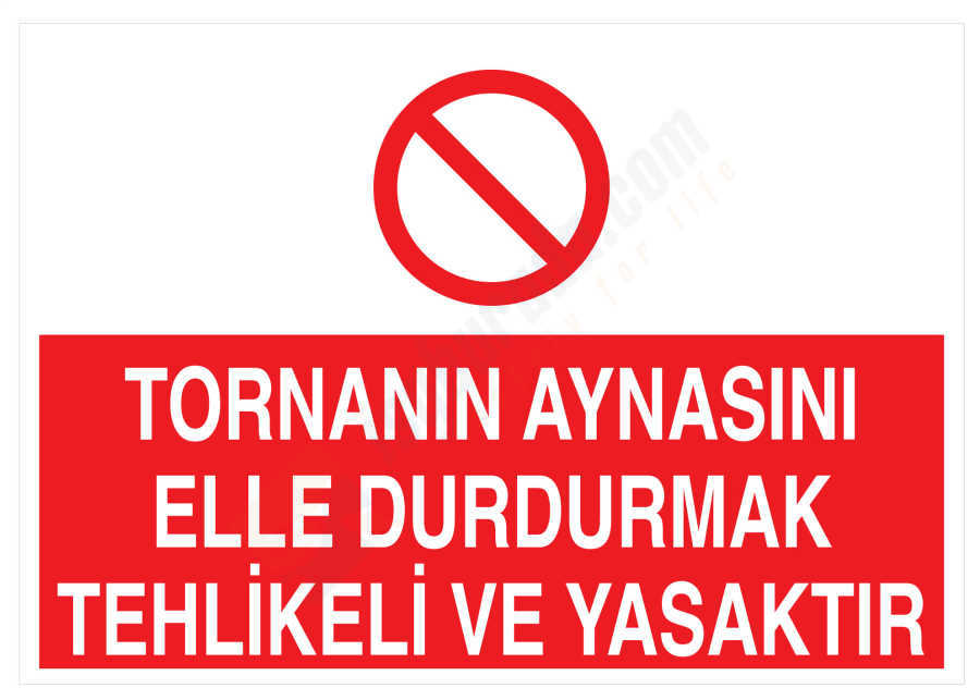 Tornanın Aynasını Elle Durdurmak Tehlikeli Ve Yasaktır