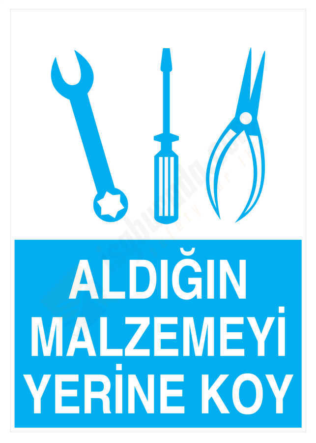 Aldığın Malzemeyi Yerine Koy