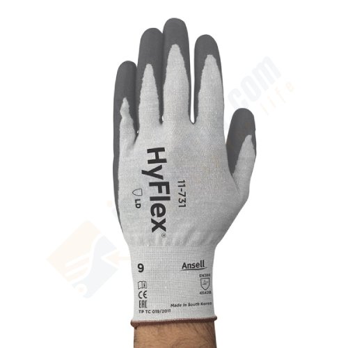 Ansell 11-731 Hyflex Yüksek Aşınma ve Kesilme Dirençli İş Eldiveni