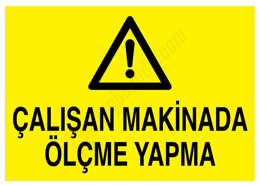 Çalışan Makinada Ölçme Yapma