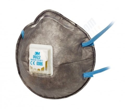 3M 9922 FFP2 Ventilli Toz ve Sis Maskesi