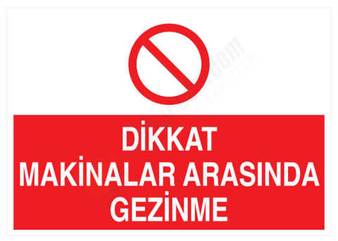 Dikkat Makinalar Arasında Gezinme