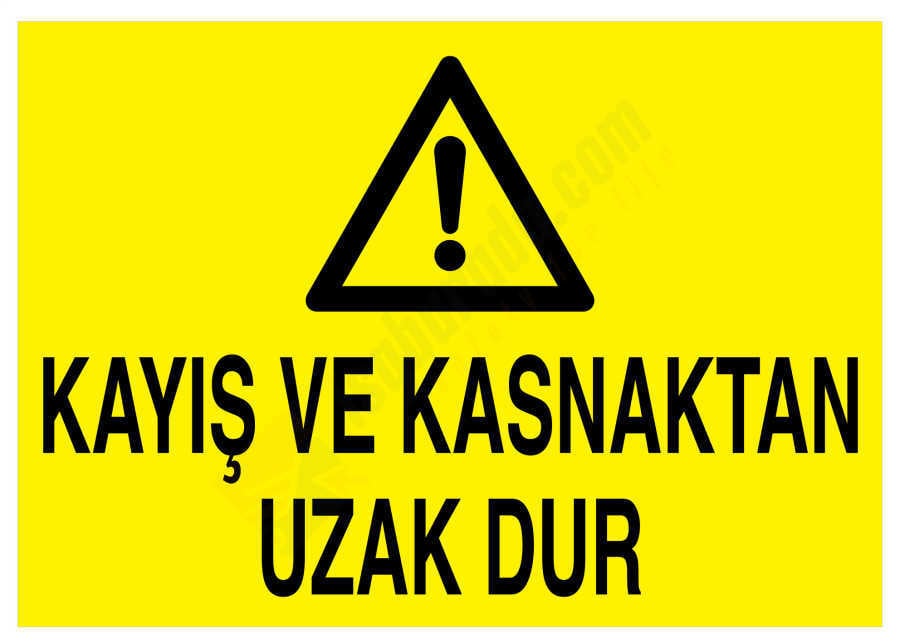 Kayış Ve Kasnaktan Uzak Dur