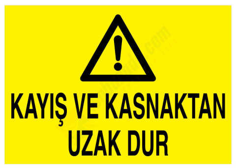 Kayış Ve Kasnaktan Uzak Dur