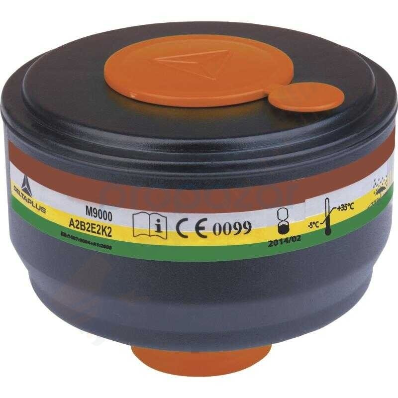 M9000 A2B2E2K2 ABEK2 Yedek Gaz Filtresi 4lü Paket