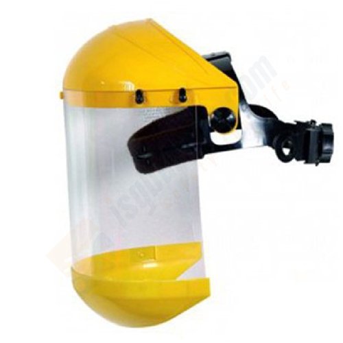 Essafe GE-1205 Yüz Koruyucu Siperlik (20X40 cm) Şeffaf - Çene Korumalı