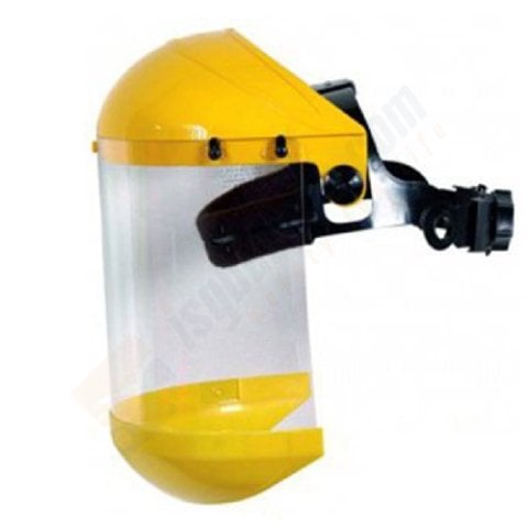Essafe GE-1205 Yüz Koruyucu Siperlik (20X40 cm) Şeffaf - Çene Korumalı