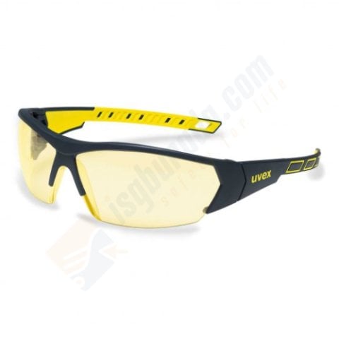 Uvex 9194365 i-works Sarı Koruyucu Gözlük
