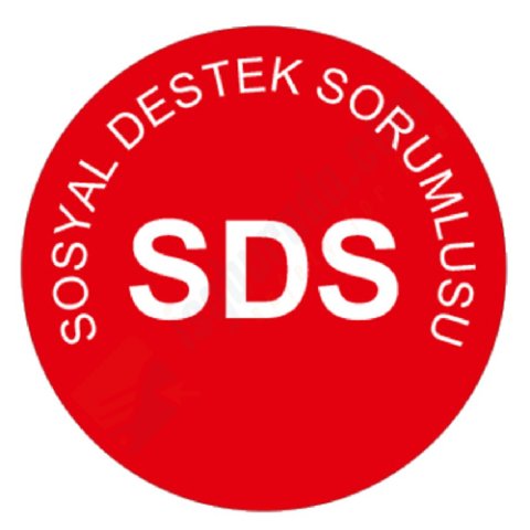 Sosyal Destek Sorumlusu Baret Etiketi