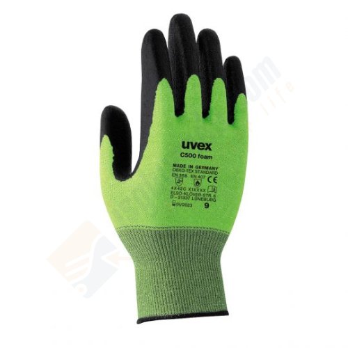 Uvex C500 Foam  Kesilmeye Karşı Koruyucu Eldiven
