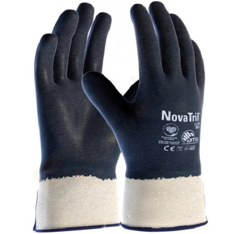 Atg 24-196 NovaTril Mavi Nitril Petrolcü İş Eldiveni