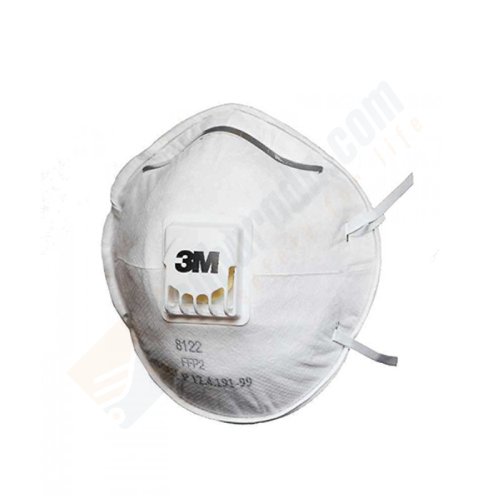 3M 8122 FFP2 Ventilli Toz ve Sis Maskesi (Yeni Versiyon:C112)