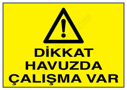 Dikkat Havuzda Çalışma Var