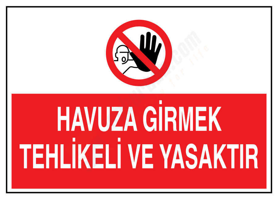 Havuza Girmek Tehlikeli Ve Yasaktır