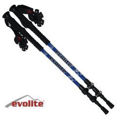 Evolite Speed-Lock Dıştan Kilitli Trekking Batonu Mavi