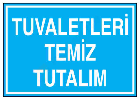 Tuvaletleri Temiz Tutalım