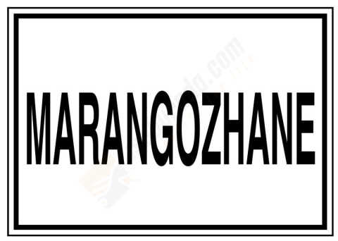 Marangozhane İş Güvenliği Levhası