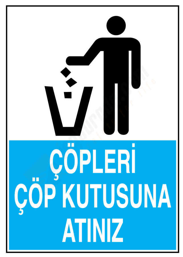 Çöpleri Çöp Kutusuna Atınız