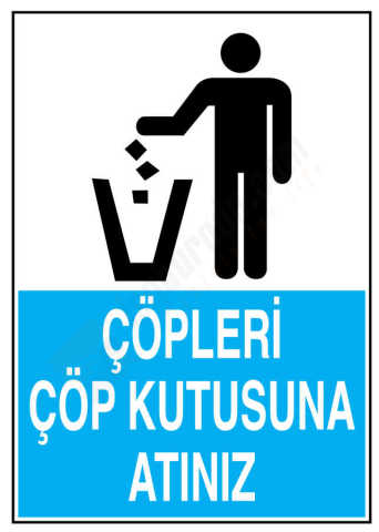 Çöpleri Çöp Kutusuna Atınız