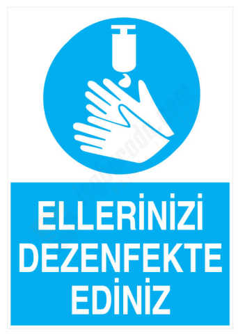 Ellerinizi Dezenfekte Ediniz