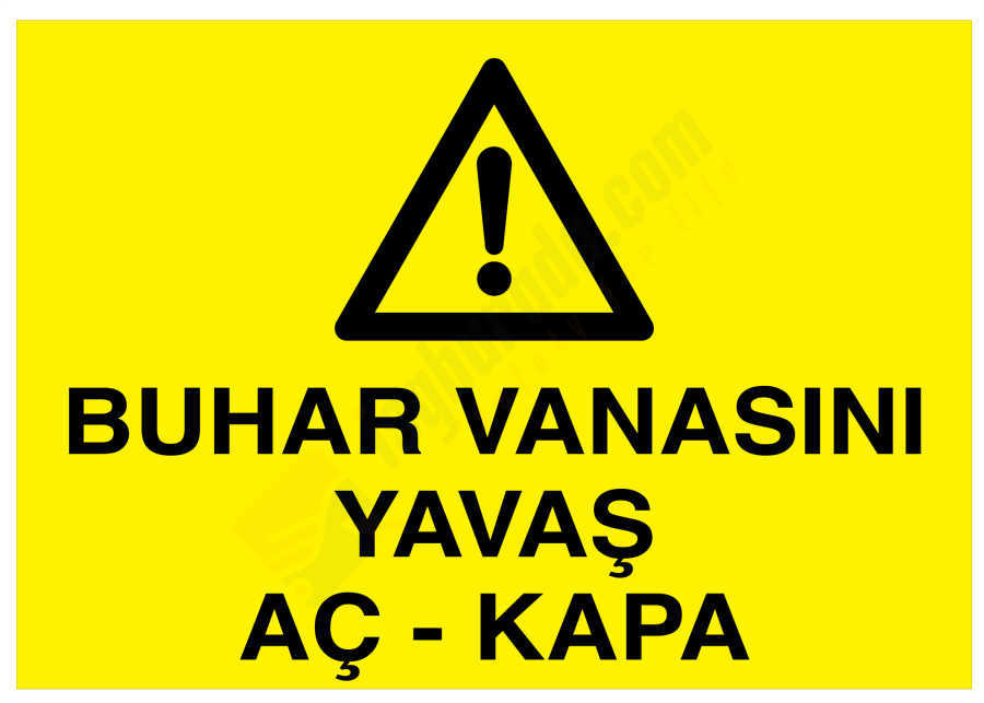 Buhar Vanasını Yavaş Aç Kapa