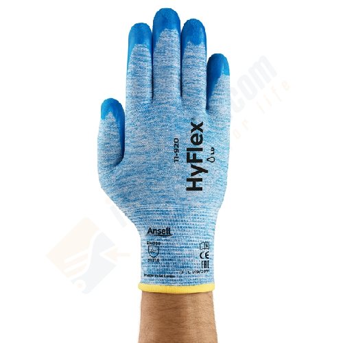 Ansell Hyflex 11-920 Yüksek Kavrama Sağlayan Yağ Tutmaz İş Eldiveni