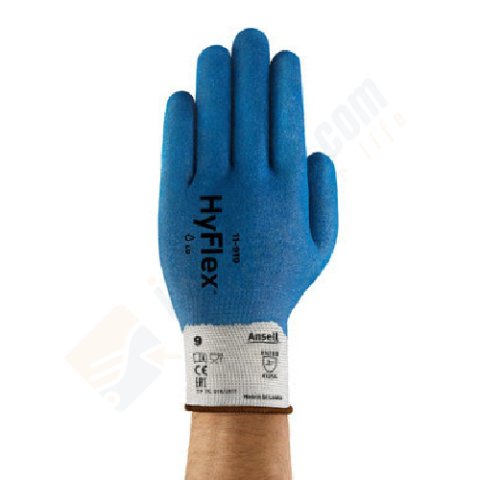 Ansell Hyflex 11-919 Gıda Uyumlu Yağ Tutmaz İş Eldiveni