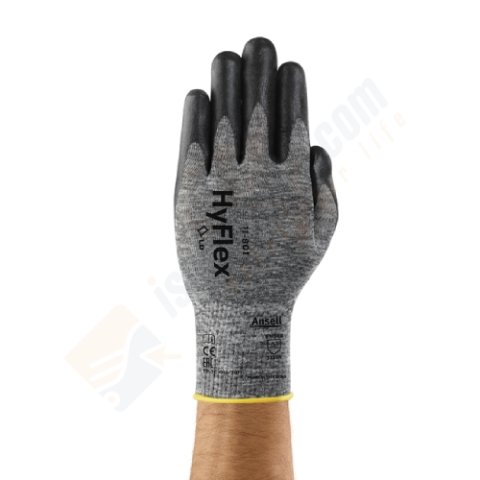 Ansell Hyflex 11-801 Yüksek Kavrama Amaçlı İş Eldiveni 10 NUMARA